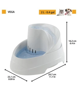 Fontanella per gatti e cani "vega" - ferplast