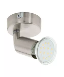 Faretto  a parete 'buzz led' con lampadina inclusa , gu10