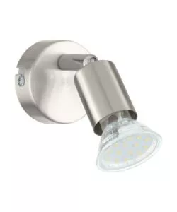 Faretto  a parete 'buzz led' con lampadina inclusa , gu10