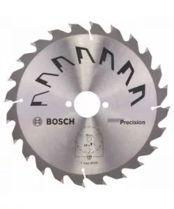 Lama per sega circolare 'precision' 190x2.5x30 - 24 denti - bosch.