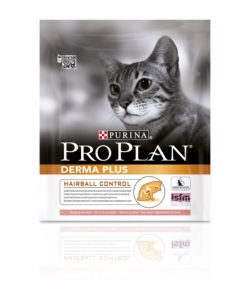 Pro plan  alimento secco per gatto, derma plus - 400gr.