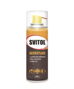 Lubrificante antiblocco per serrature e porte svitol easy serrature, 200 ml