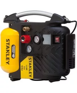 Compressore aria portatile stanley 5l 1,5hp