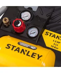 Compressore aria portatile stanley 5l 1,5hp