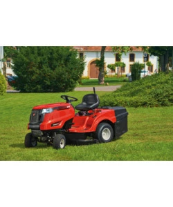 Trattorino tagliaerba a scoppio mtd "smart re 125" taglio 92 cm 382 cc - motore thorx con cesto di raccolta posteriore