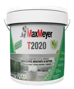 Pittura murale traspirante max meyer 't2020' bianco 14 lt