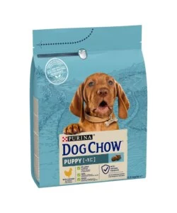 Crocchette per cani purina 'dog chow' cucciolo di tutte le taglie con pollo 2,5 kg