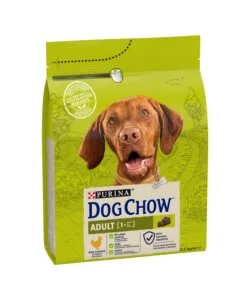 Crocchette per cani purina 'tonus dog chow' adulto di tutte le taglie con pollo 2,5 kg