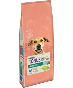 Crocchette per cani purina 'tonus dog chow' adulto di tutte le taglie con tacchino 14 kg