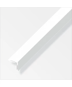 Angolare autoadesivo 10x10 pvc bianco - 1 metro.