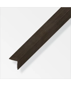 Angolare autoadesivo 30x30 pvc wenge - 1 metro.