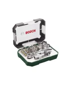 Kit avvitamento bosch con cricchetto 26 pezzi