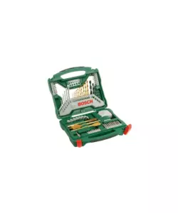 Set di punte e bit di avvitamento bosch 'x-line' con rivestimento titanium, 70 pezzi