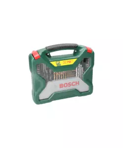 Set di punte e bit di avvitamento bosch "x-line" con rivestimento titanium, 70 pezzi