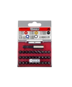 Set 30 inserti per avvitatore connex 'max-power' con supporto magnetico