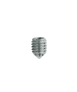 Grani per maniglie zincato bianco m6x8 mm. - 10 pz.