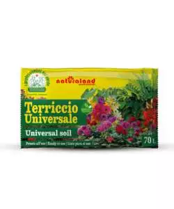 Terriccio universale per piante verdi e fiorite, 70 litri - euroterriflora