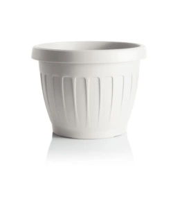 Vaso terra d. 30 bianco