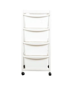 Carrello multi-scomparto laccato