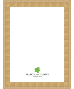 Cornice in legno colore rovere 'tulipa' - 13 x 18 cm