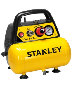 Compressore aria portatile stanley 'new vento' 6l 1,5hp