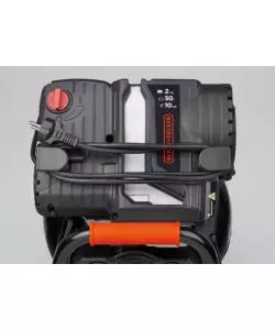 Compressore aria verticale black&decker 50l 2hp