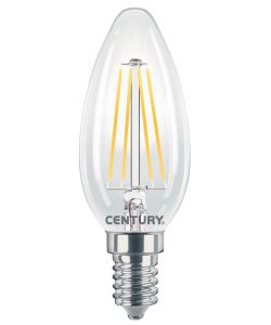 LAMPADINA CANDELA LED INCANTO Liscia - 4W - E14 - 2700K - 480Lm
