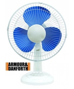 Ventilatore da tavolo portatile armur&danforth con 3 velocit, 30 cm