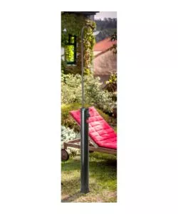 Doccia solare per giardino gre in pvc 9 l - cod. ar1009