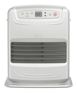 Stufa a combustibile liquido qlima 'sre 3531 tc2' bianco 3,1 kw