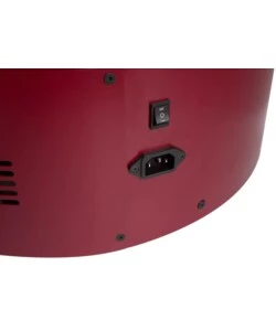 Stufa a bioetanolo ventilata tecno air system "ruby elegance" bordeaux 3 kw