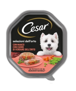 Cesar - umido per cani vitello e tacchino  150 gr