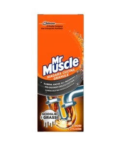 Disgorgante granulare per cucina 'mr muscle niagara', 250 gr