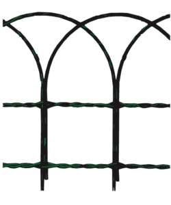 Rete ornamentale plasticata verde h.40 cm 10 mt