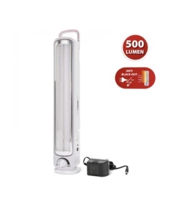 Lampada portatile ricaricabile led - anti black-out - 500 lumen