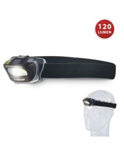 Luce frontale led, 120 lumen, 3w