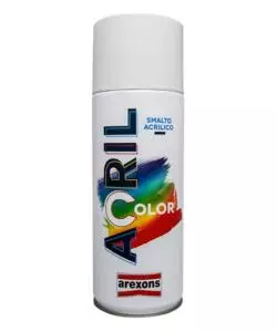 Smalto spray arexons 'acrilcolor' bianco 400 ml