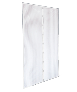 Zanzariera magnetica a tenda "ecco strip magnet" riducibile bianco, 140x250 cm