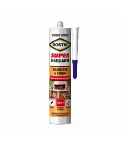 Bostik super sigillante barbecue & forni - 530 gr