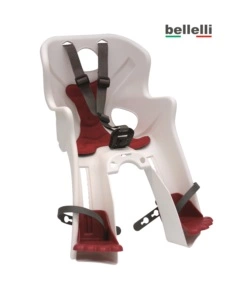 Bellelli seggiolino bici anteriore rabbit b-fix bianco