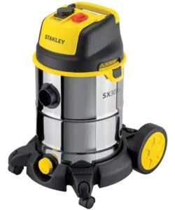 Bidone aspirapolvere 30 litri aspira solidi e liquidi con funzione soffiante sxvc30xtde 1600 watt - stanley