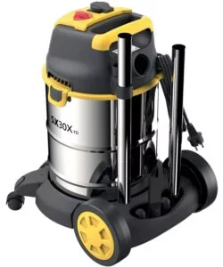 Bidone aspirapolvere 30 litri aspira solidi e liquidi con funzione soffiante sxvc30xtde 1600 watt - stanley