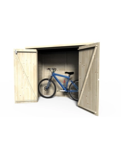 Garage in legno da giardino decor et jardin "bike box" in abete bianco nordico 193x98x161 cm - cod. 11750-000