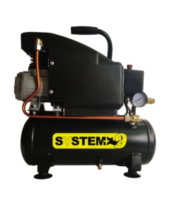 COMPRESSORE ARIA PORTATILE LUBRIFICATO SYSTEM+ 6L 1,5HP - COD. SY012