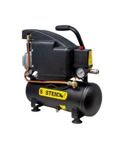 Compressore aria portatile lubrificato system+ 6l 1,5hp - cod. sy012