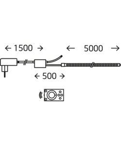 Striscia led 5 mt 3000-6000k, 1200lm