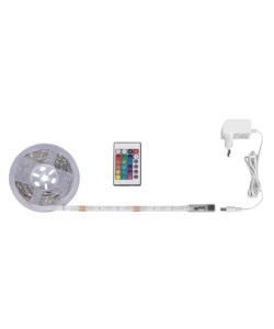 Striscia led 3 mt con telecomando, 12w