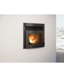 Inserto a pellet punto fuoco "alessio" 8,5 kw