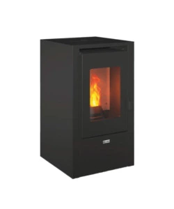 Stufa a pellet canadian stove "mignon 6" nero 6,2 kw