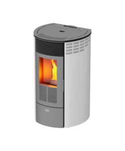 STUFA A PELLET CANADIAN STOVE 'COLUMBIA 8' BIANCO 6,3 KW